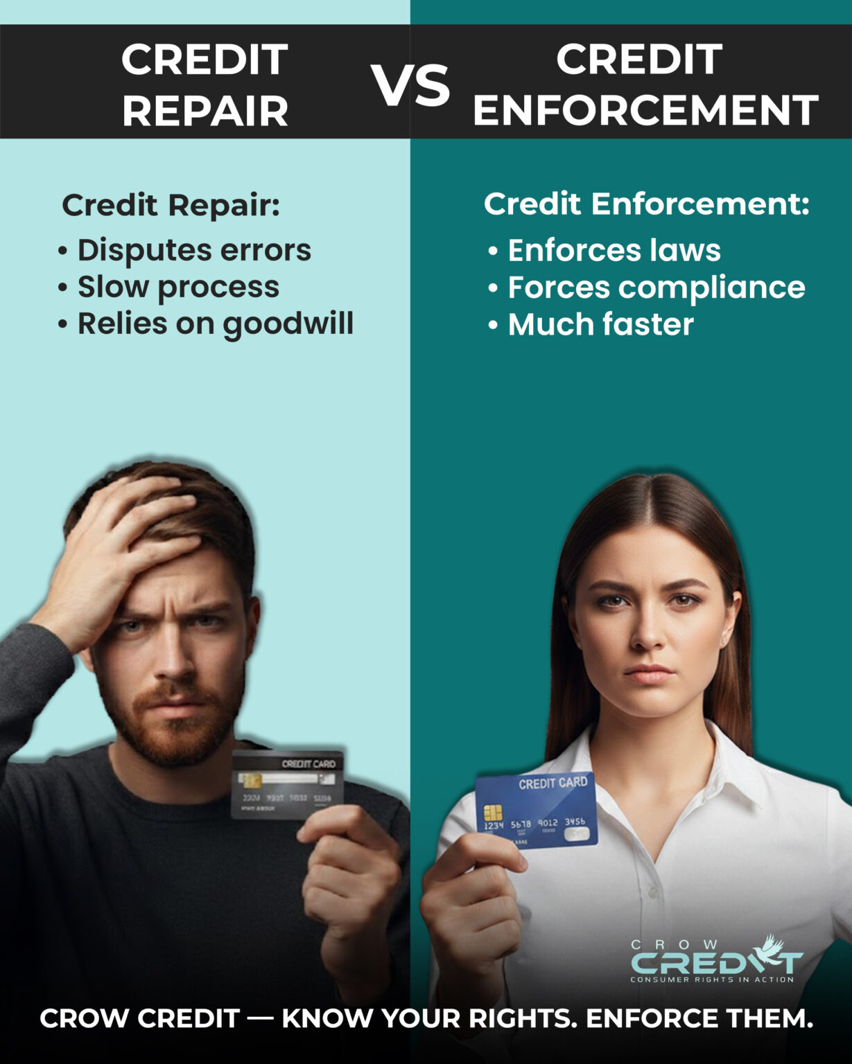 credit repair vs credit enforcement ads 2