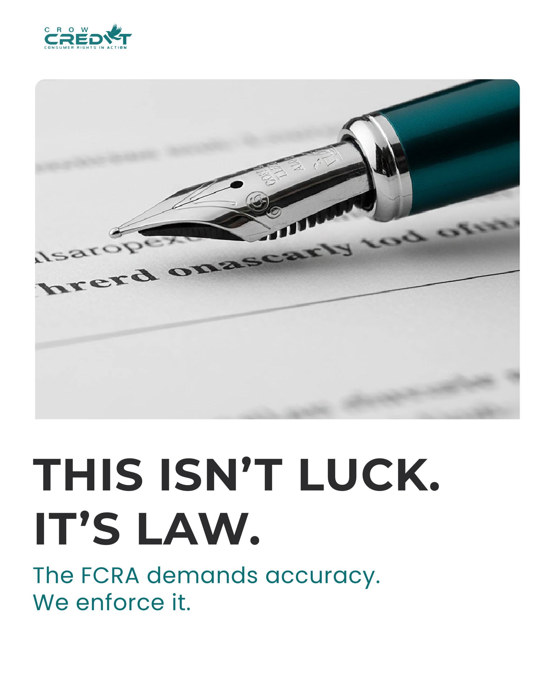 this isn’t luck. it’s law ads 23